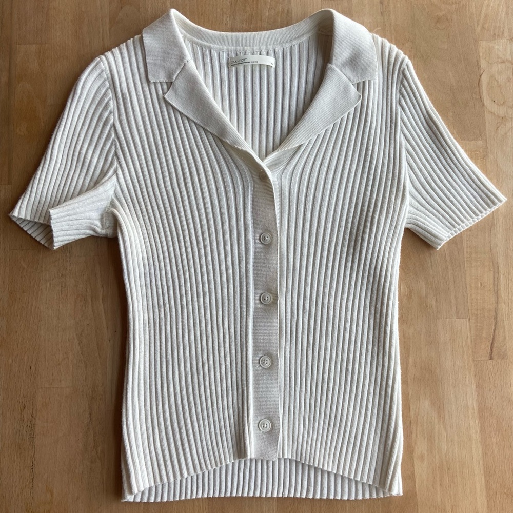 Oak + Fort Ribbed Top